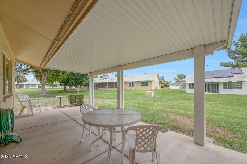 Back Covered Patio