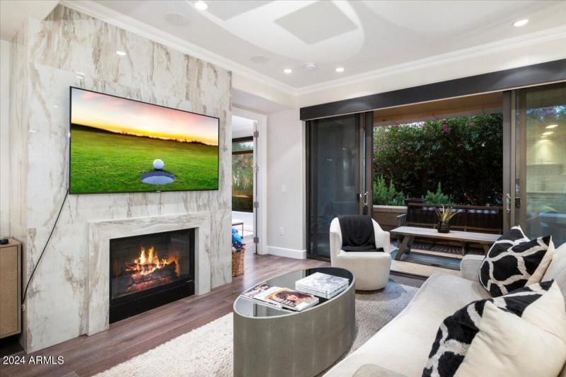 Stunning Fireplace