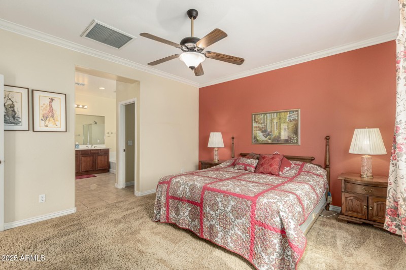 Spacious Primary Bedroom