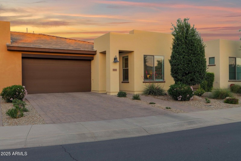 Extra long driveway