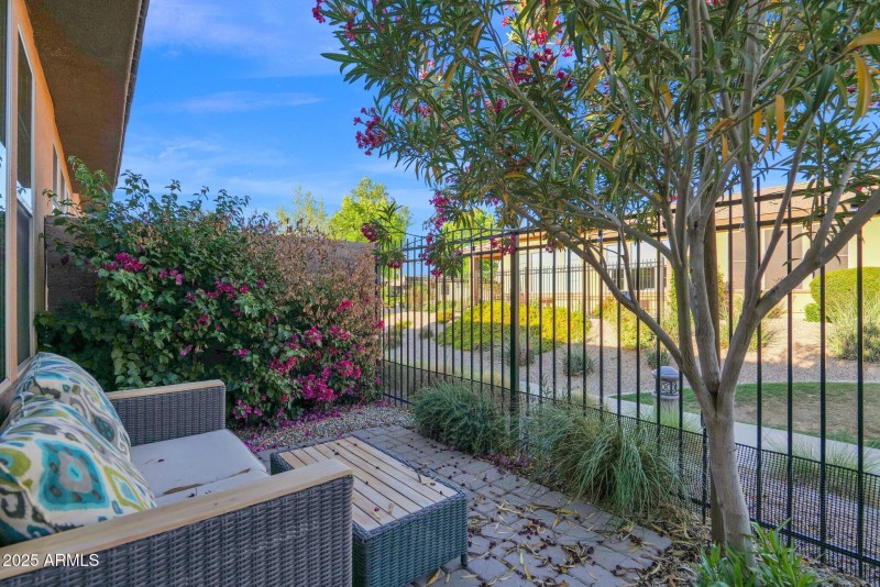 East Facing Patio