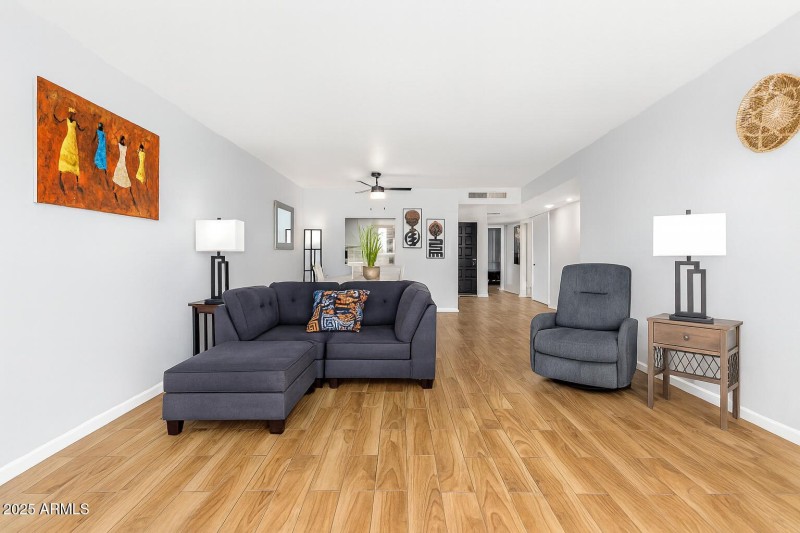 open living room