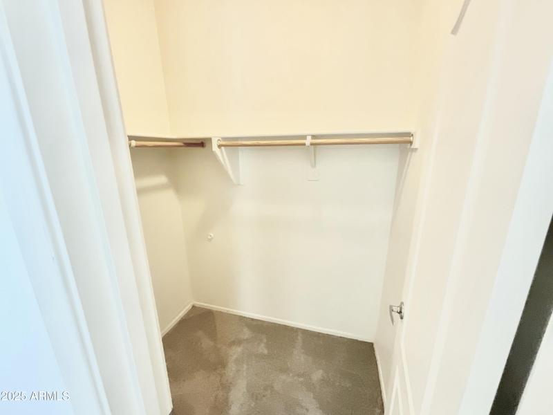 Second guest bedroom walk-in closet