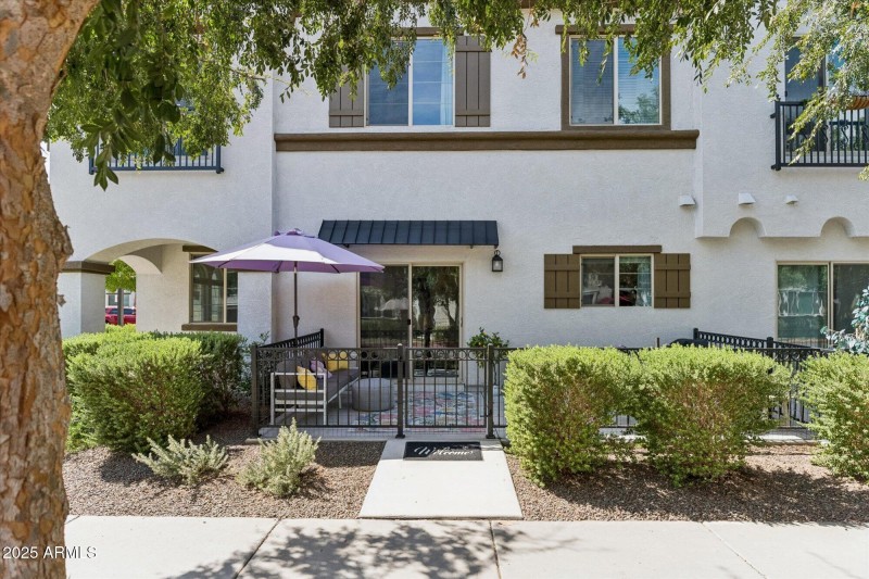 Patio from Street