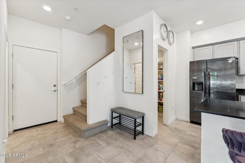 Direct entry from 2 car Garage