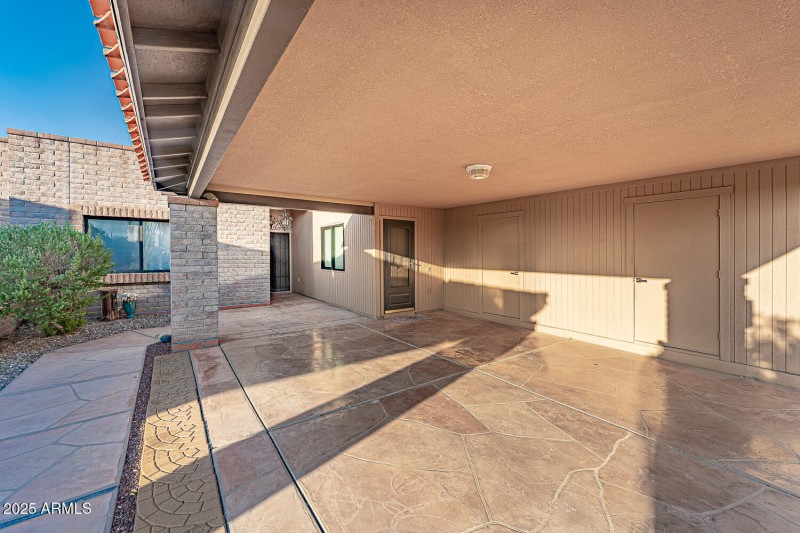 ENTRY:CARPORT W:KITCHEN ACCESS FOR GROCE