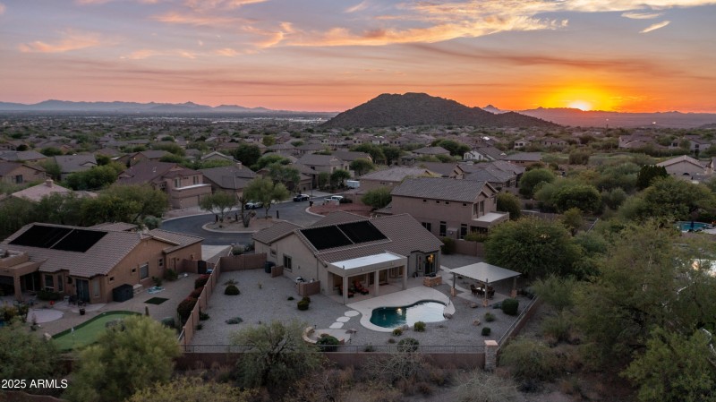 Aerial of Lot