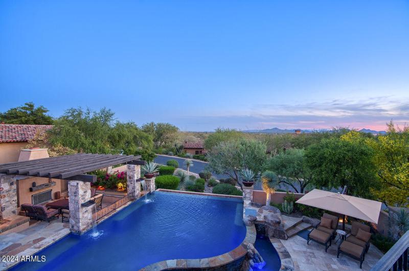 City Lights Views Over Preserve