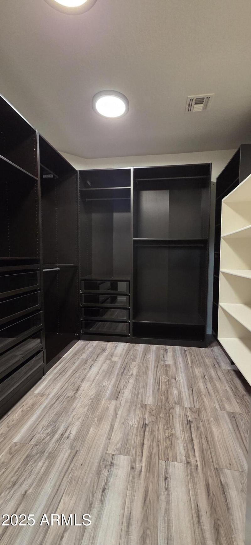 Master closet