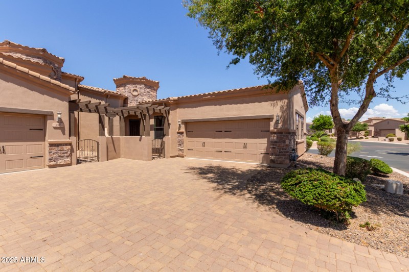 HOA cares for the front landscaping