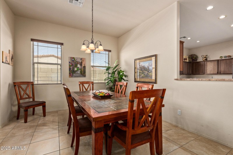 Formal dining room