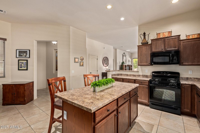 All tile flooring