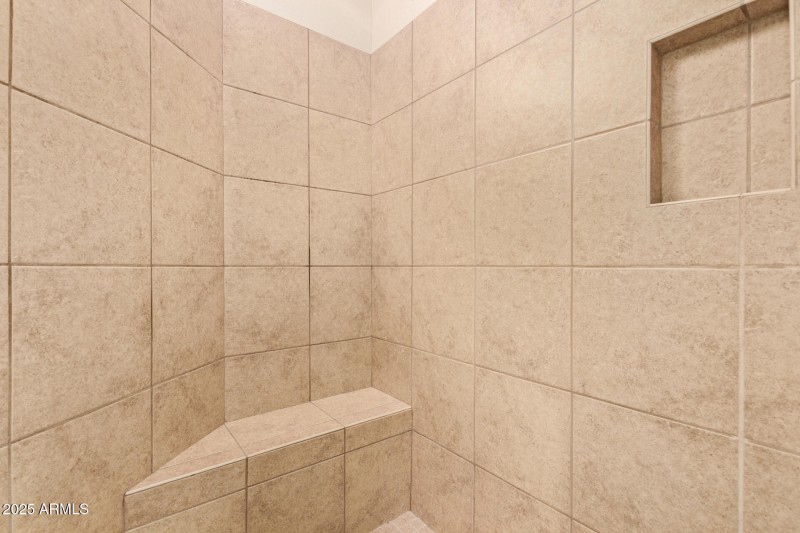 Walk in shower