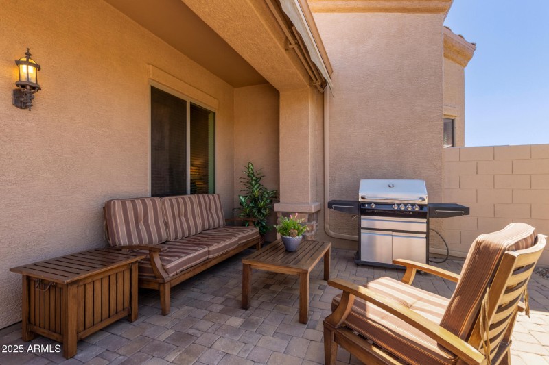 West backyard