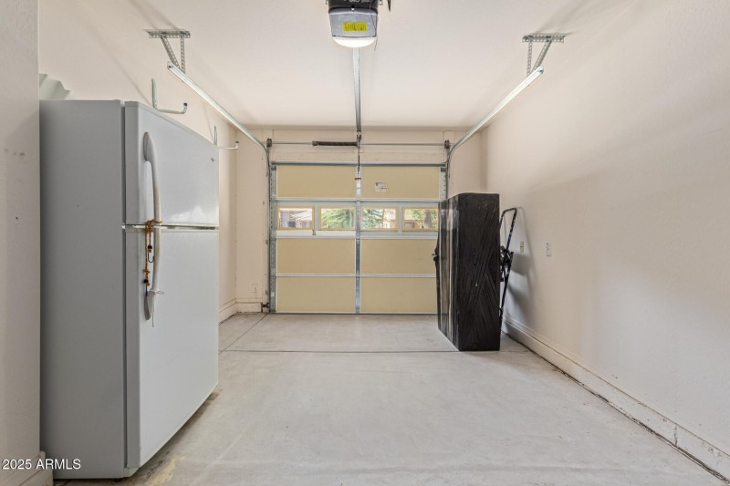 1-car car garage with 50-amp EV outlet