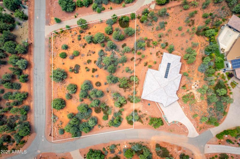 Overhead View Of Property
