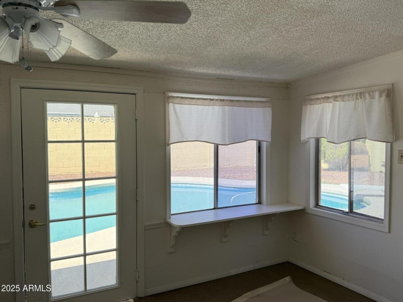 Enclosed Back porch