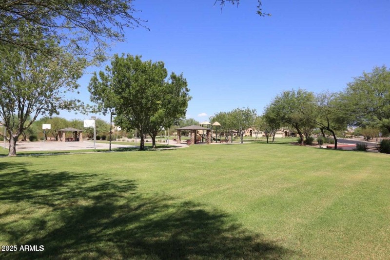 Desert Peak grass area & bball