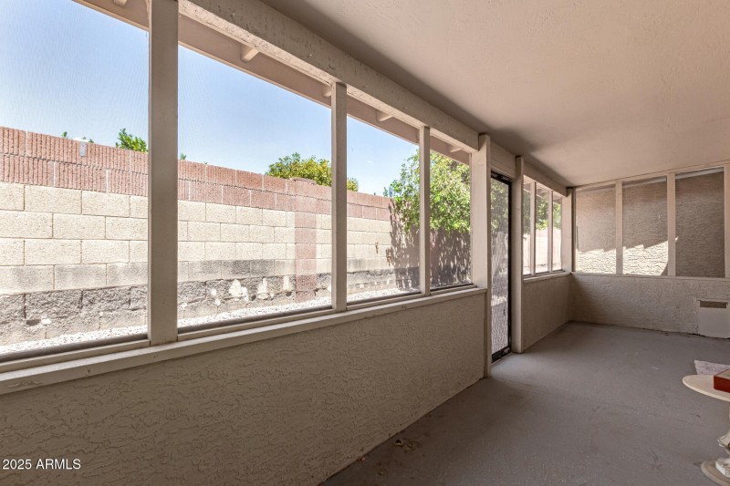 SCREENED PATIO