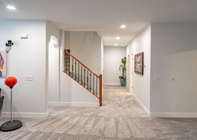 Basement entry