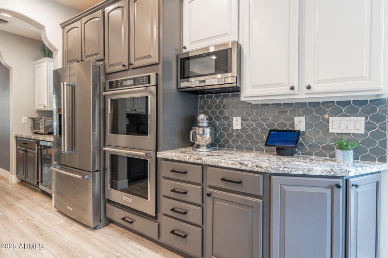 Stainless steel appliances