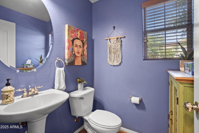 Half bath downstairs