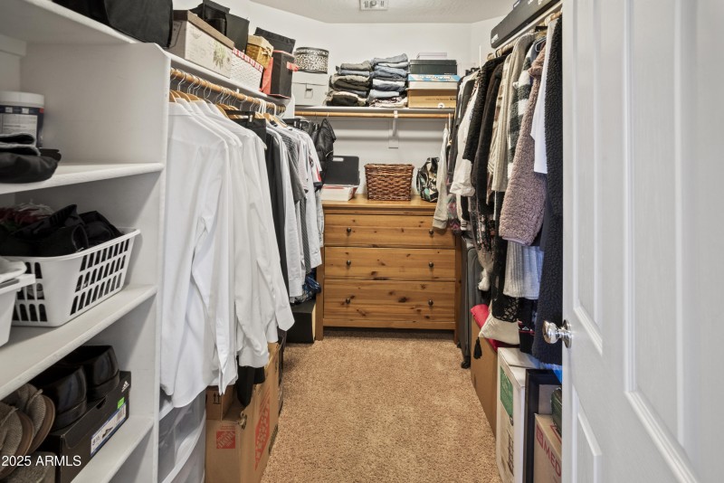 Master closet