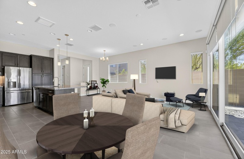 Living Room Staged