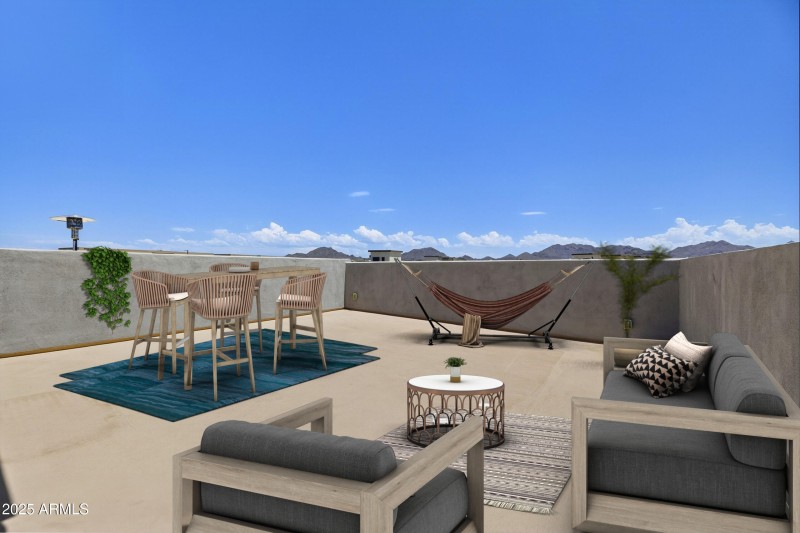 Roofdeck Staged