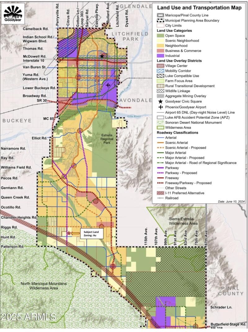 Goodyear Land Use Map 2025