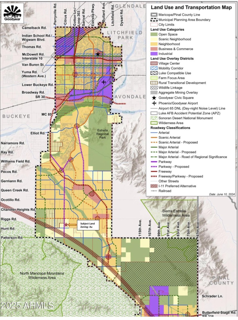 Goodyear Land Use Map 2025
