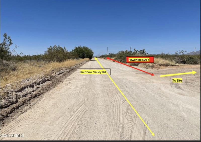 Map Rainbow Valley Rd & Powerline 400-65