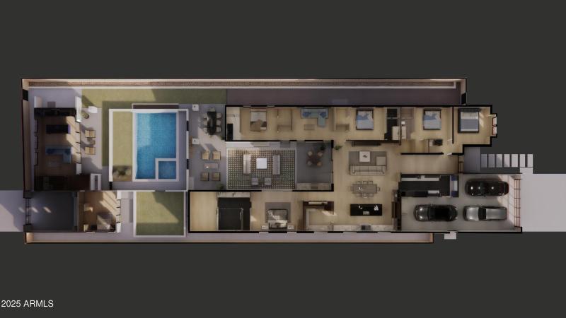 41st Floor Plan Rendering