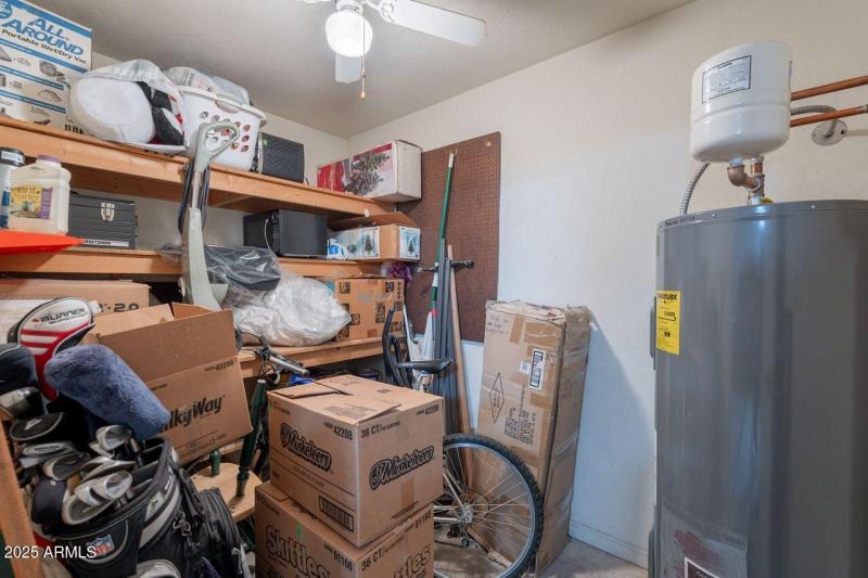 Storage Closet in the Garage