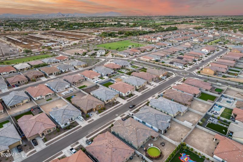 Downtown Phoenix to the NE