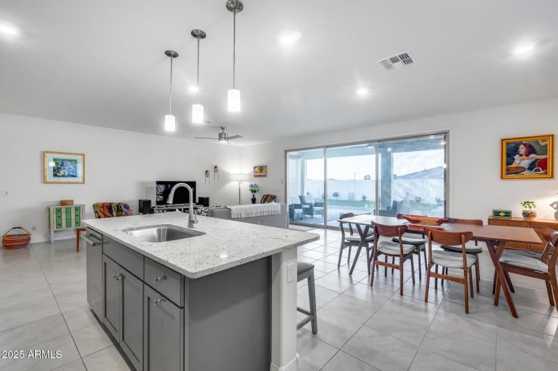 Open Kitchen and Dining