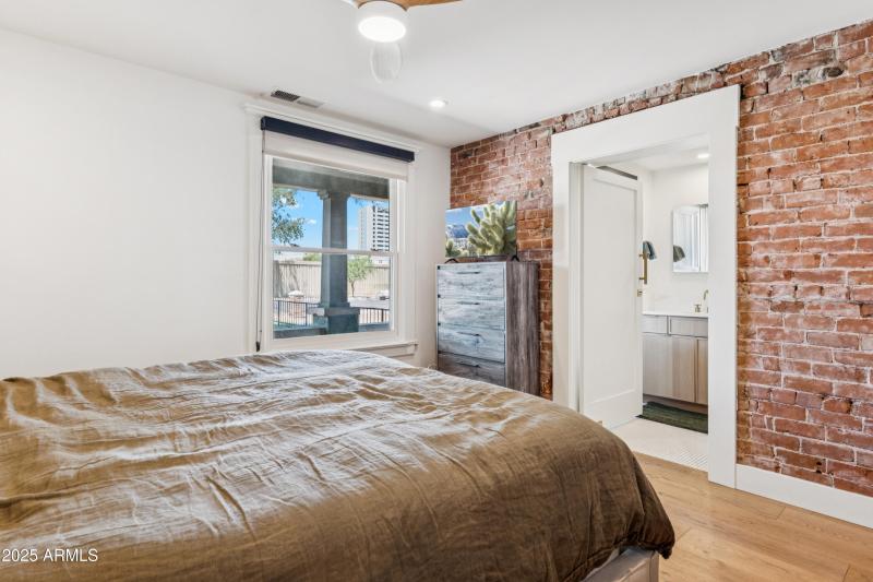 Downstairs primary bedroom