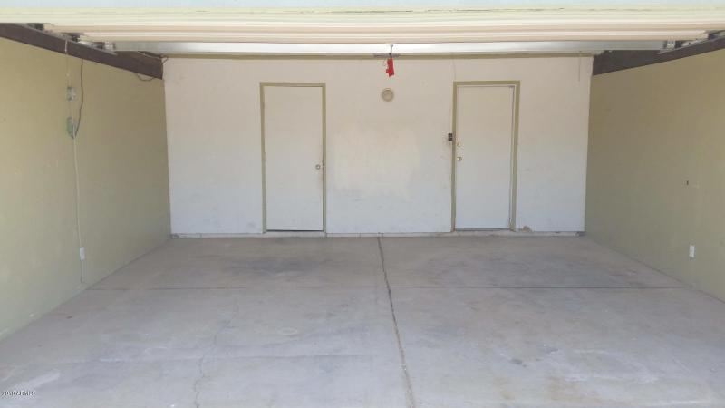 2-CAR GARAGE W STORAGE ROOM