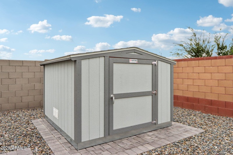 Backyard shed