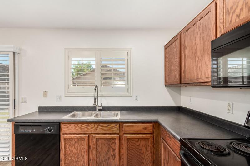 Bright Kitchen with Window View