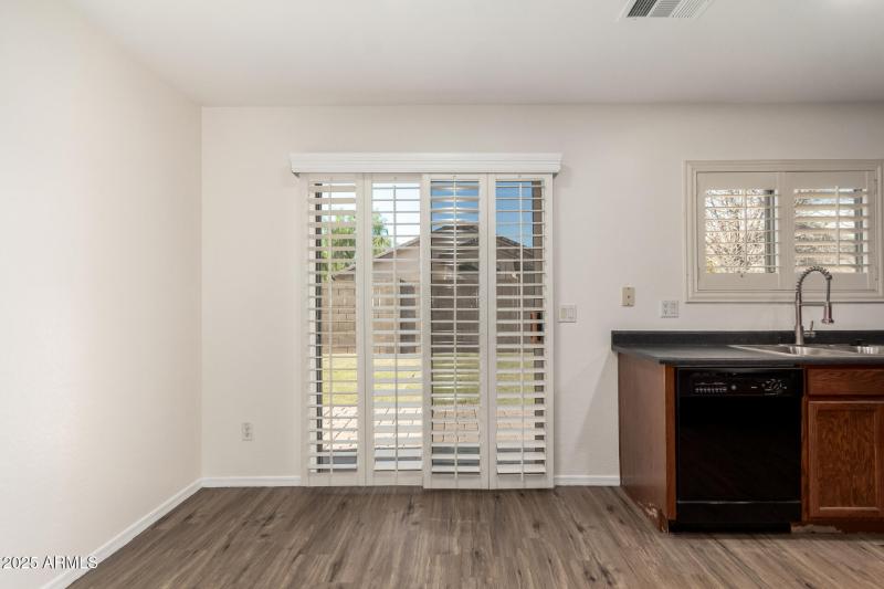 Dining Space with Patio Access