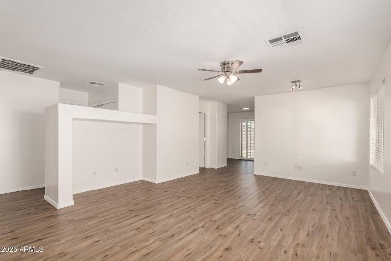 Bright Living Room with Updates