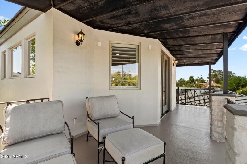 Balcony Sitting Area
