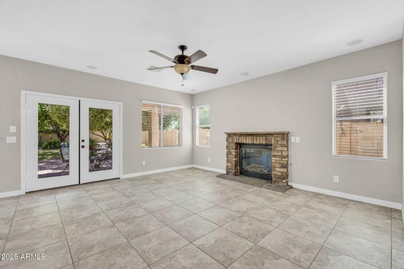 French Doors to Patio