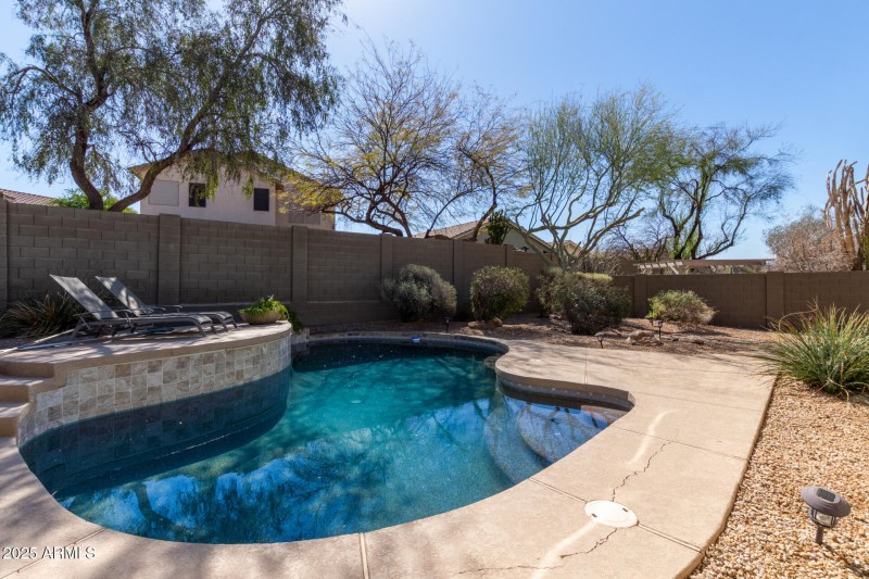 Pool and deck area