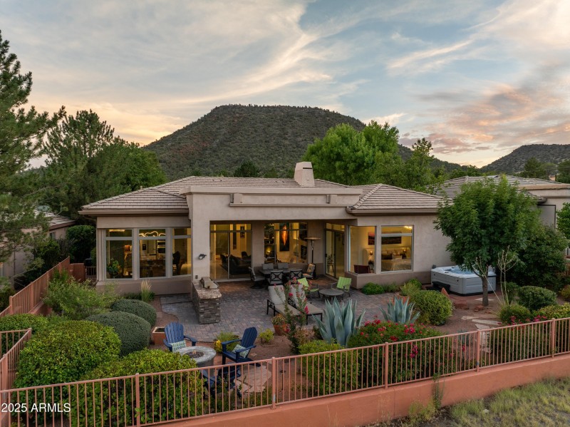 SPACIOUS FENCED BACK YARD