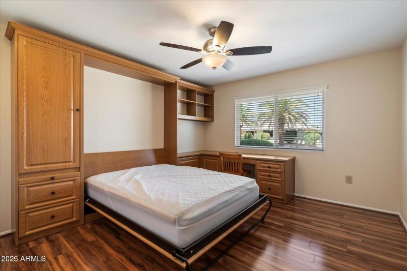 Convenient Murphy bed