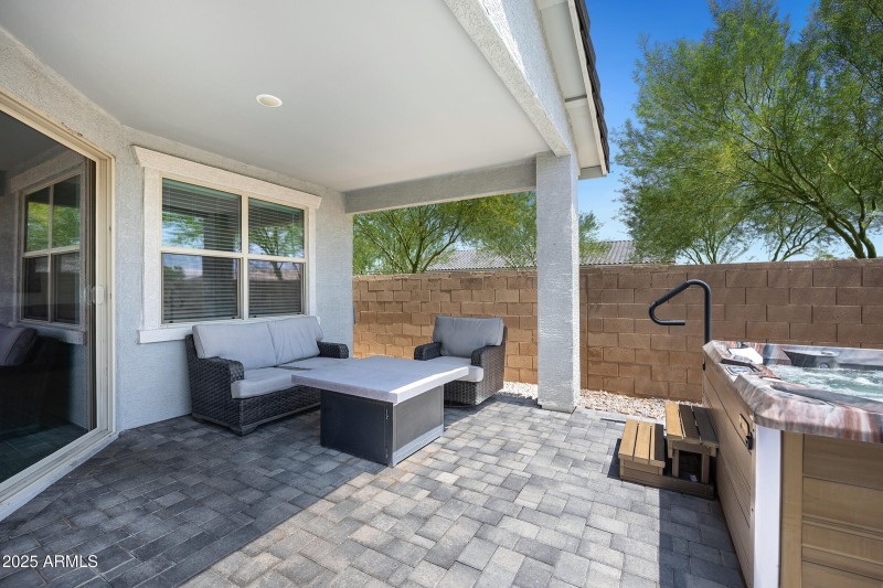 Covered Back Patio