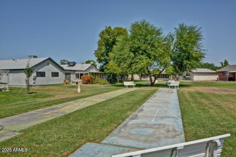 Community Shuffleboard Courts