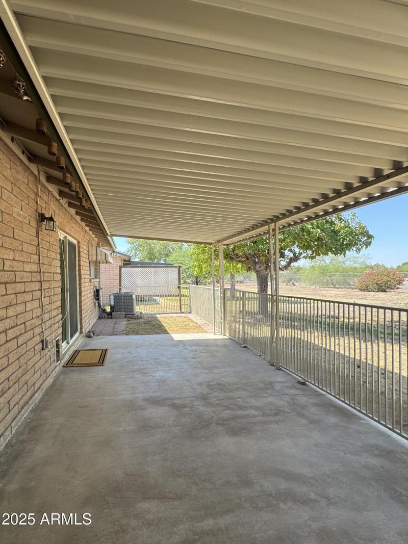 Rear Covered Porch
